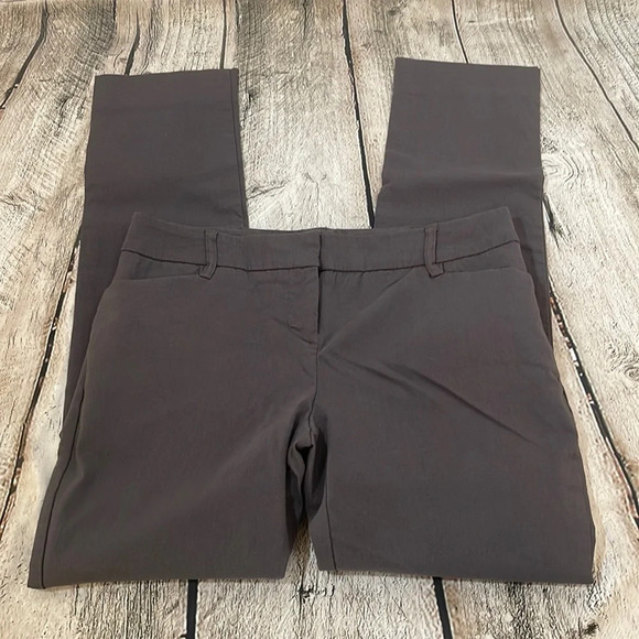 Van Heusen gray stretch pants 2 - Picture 3 of 4